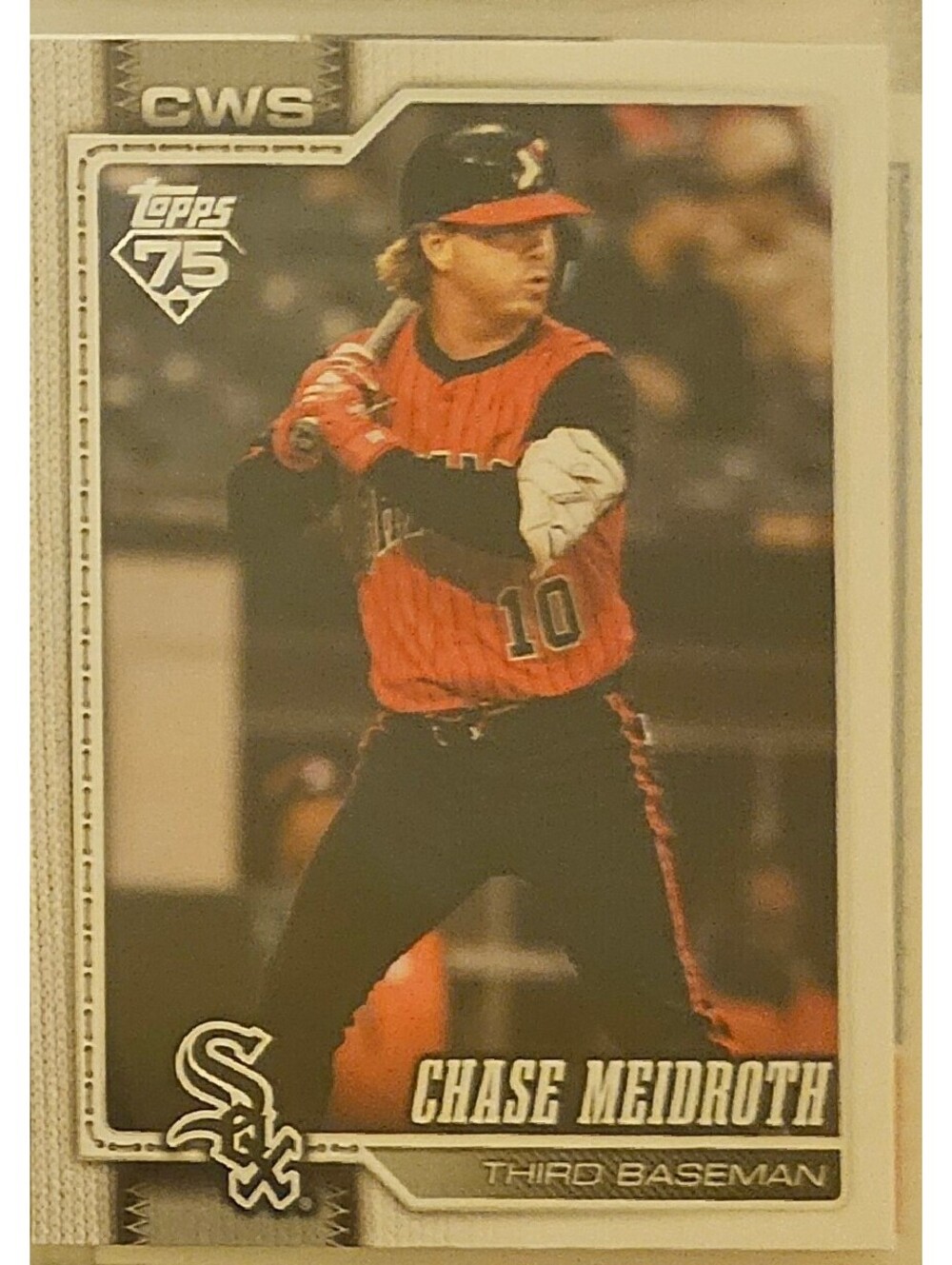 Chase Meidroth - 2026 Topps 75th Anniversary #581 Chicago White Sox